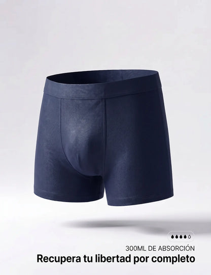 Bóxer Antifiltraciones para Incontinencia Masculina - Absorción Ultra Pack 4x1